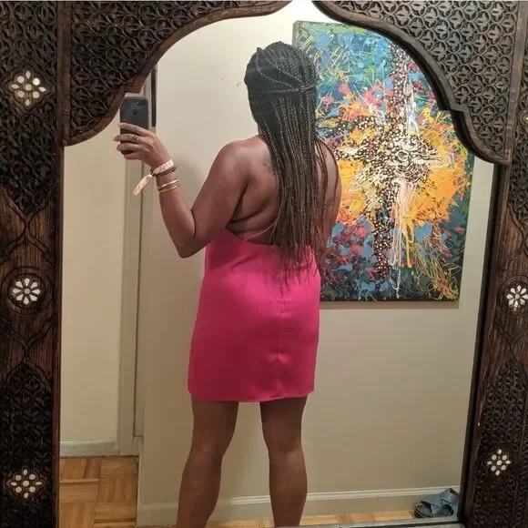 Hot pink dress   - Picture 5 of 8